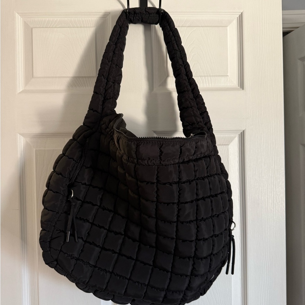 Free People Black Quilted Women's Bag